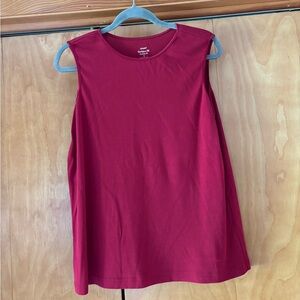 CJ Banks Women's Bold Red Tank Top